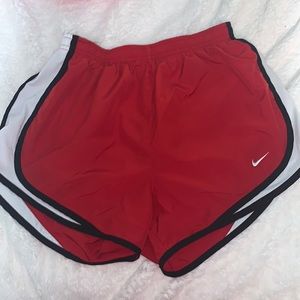 Nike Red/Black/White shorts